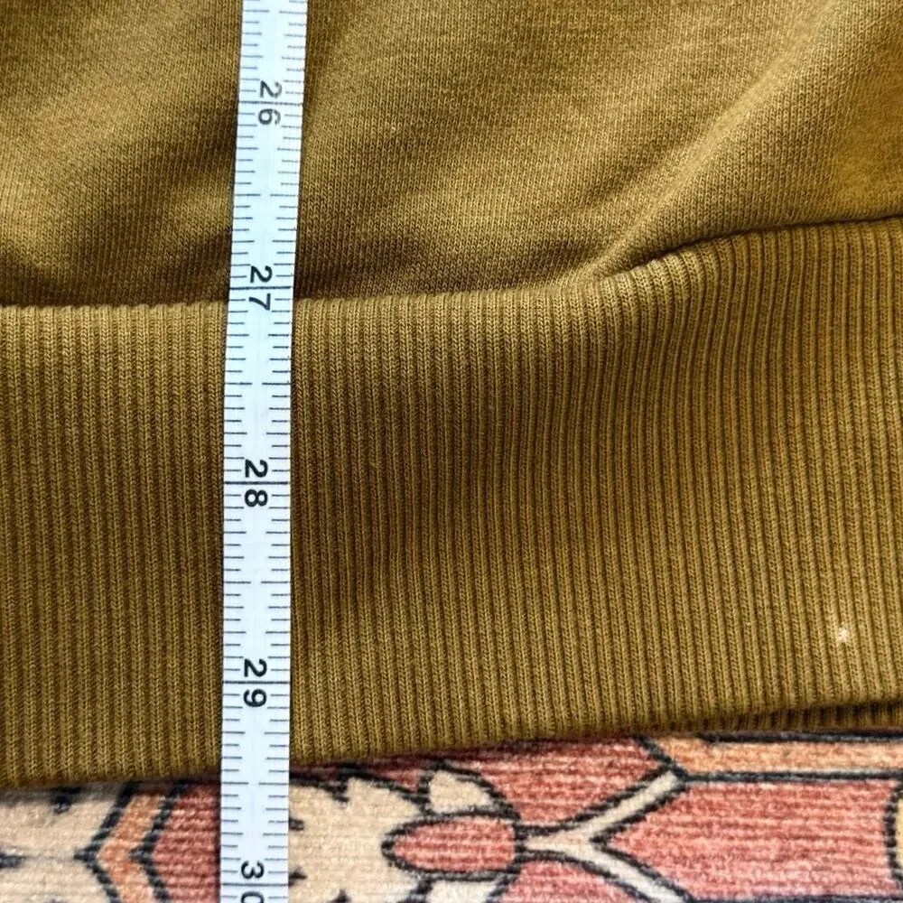 Scotch & Soda Organic Cotton Brown Graphic Crewneck Sweatshirt Men XXL 2XL